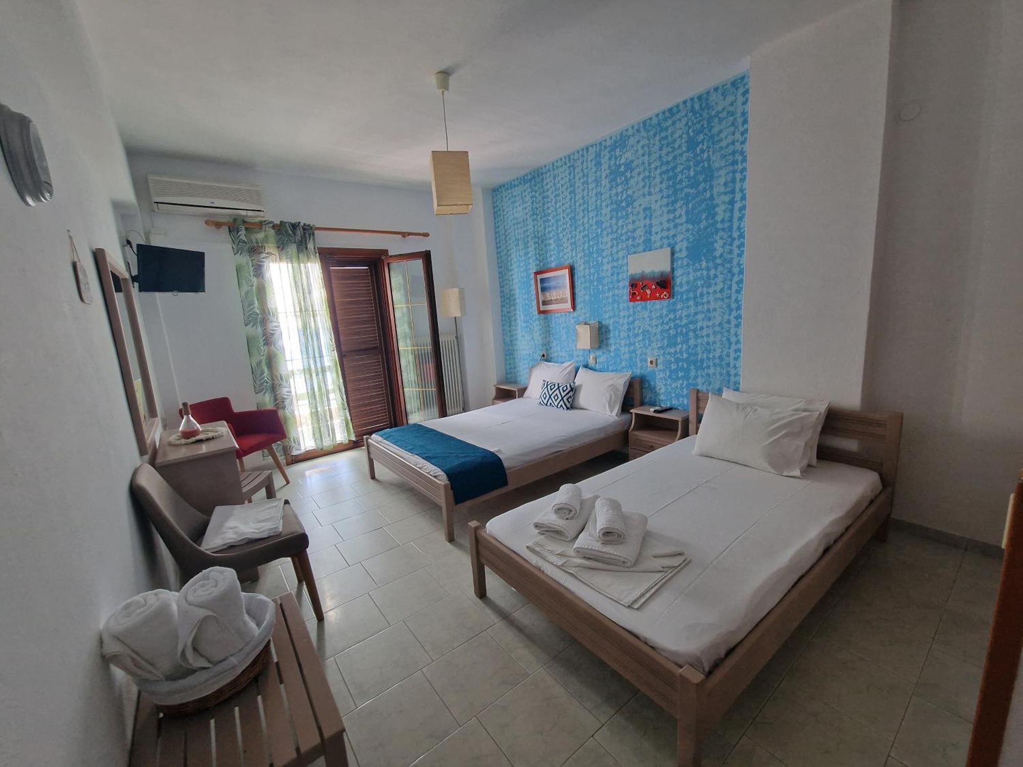 Apartmán Salonikios Pteleós Exteriér fotografie